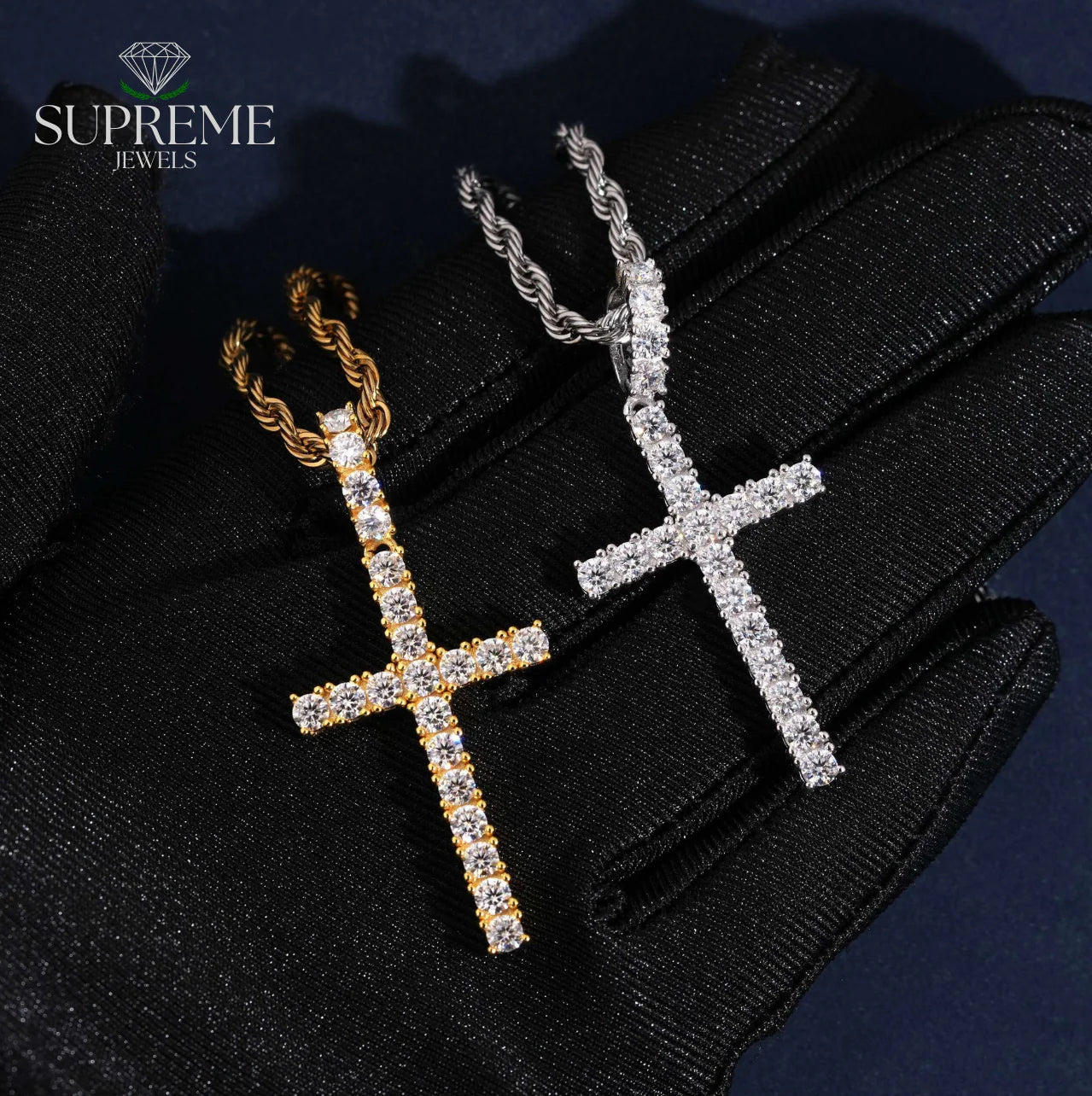Iced VVS Cross Pendant™