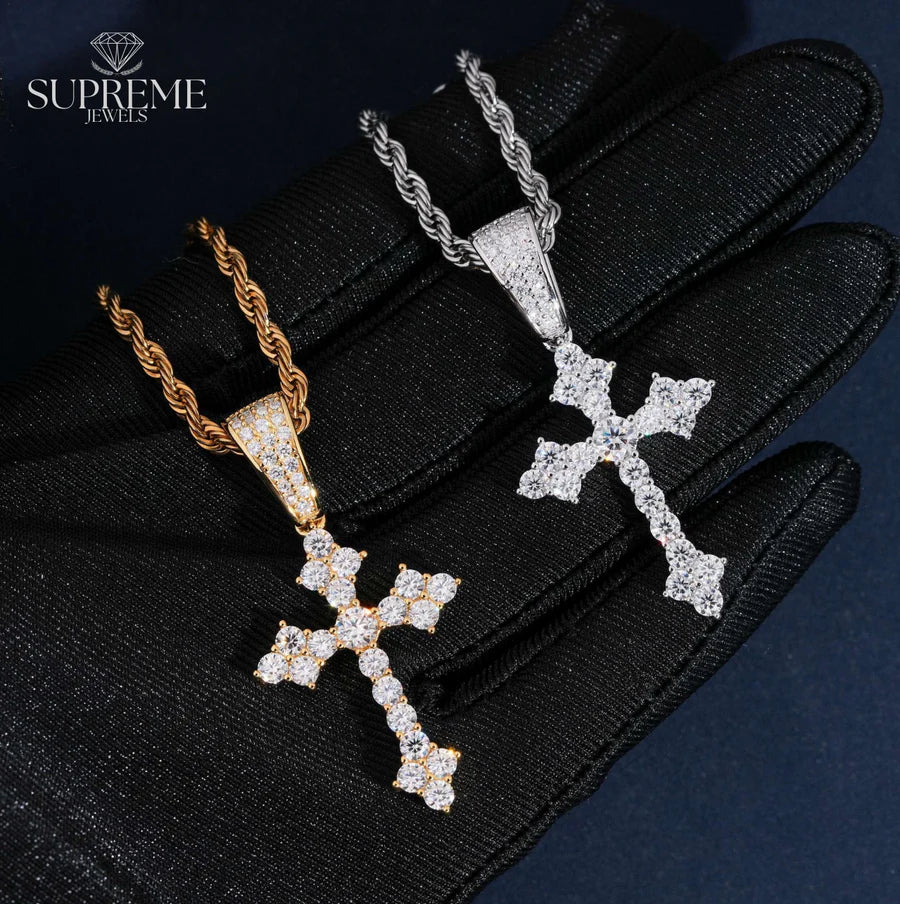 Iced Out Cross Pendant™