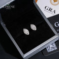 Moissanite Fancy Cut Stud Earrings™