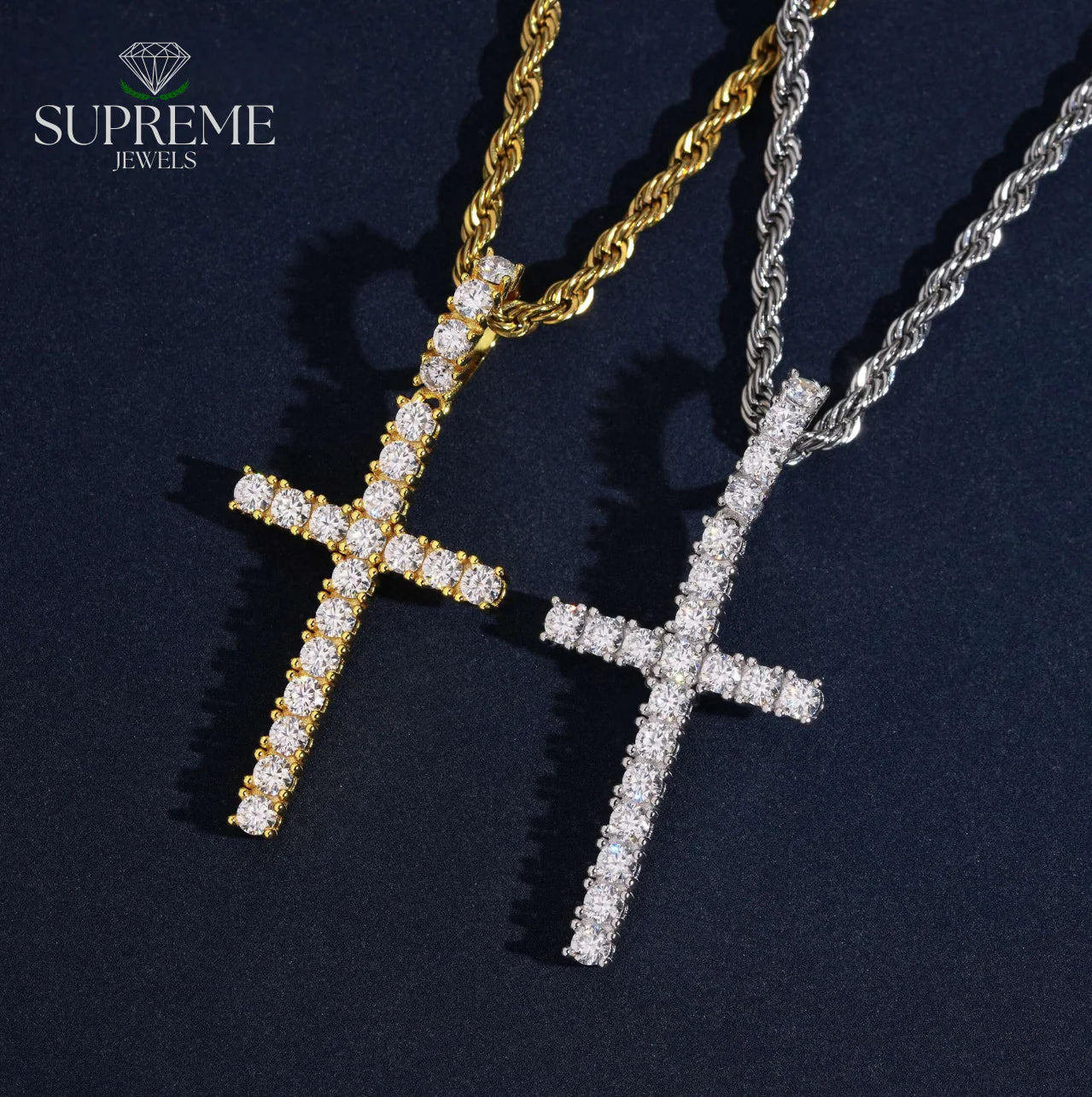 Iced VVS Cross Pendant™