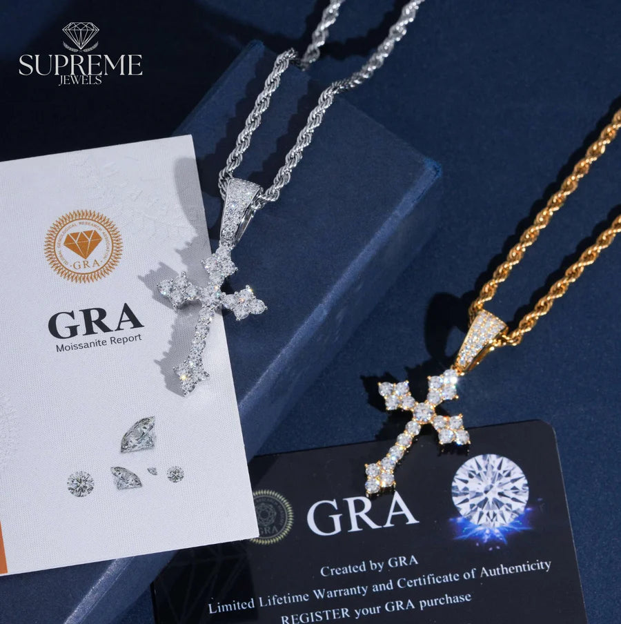 Iced Out Cross Pendant™