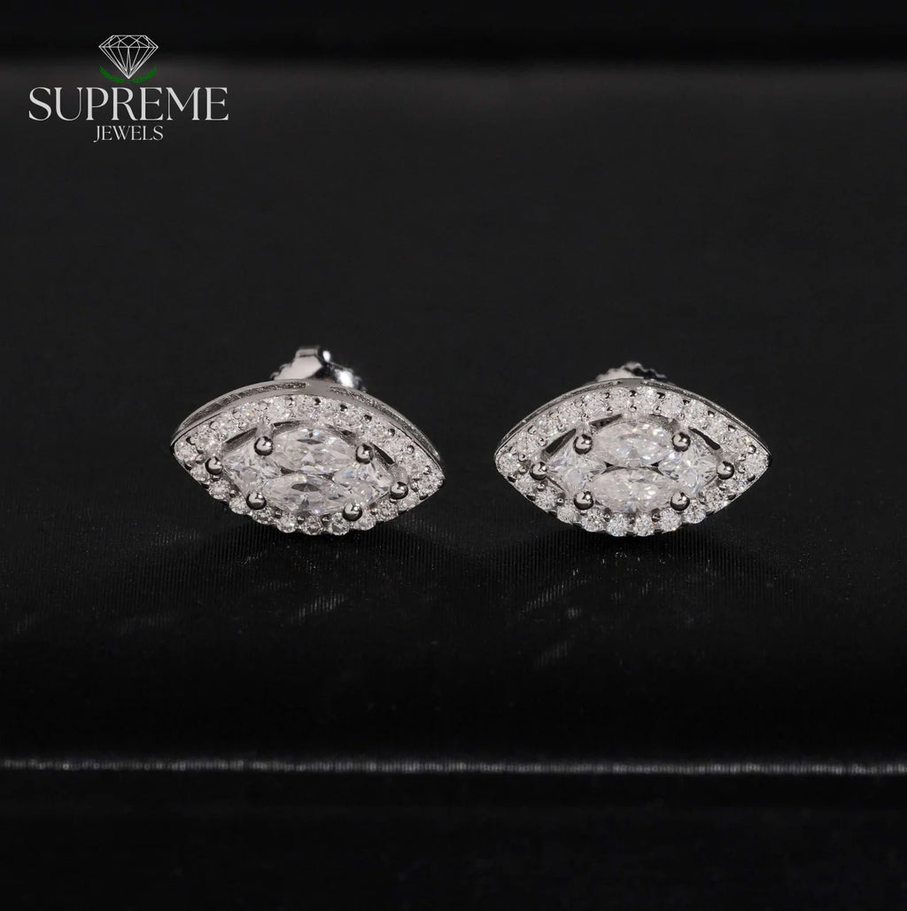 Moissanite Fancy Cut Stud Earrings™