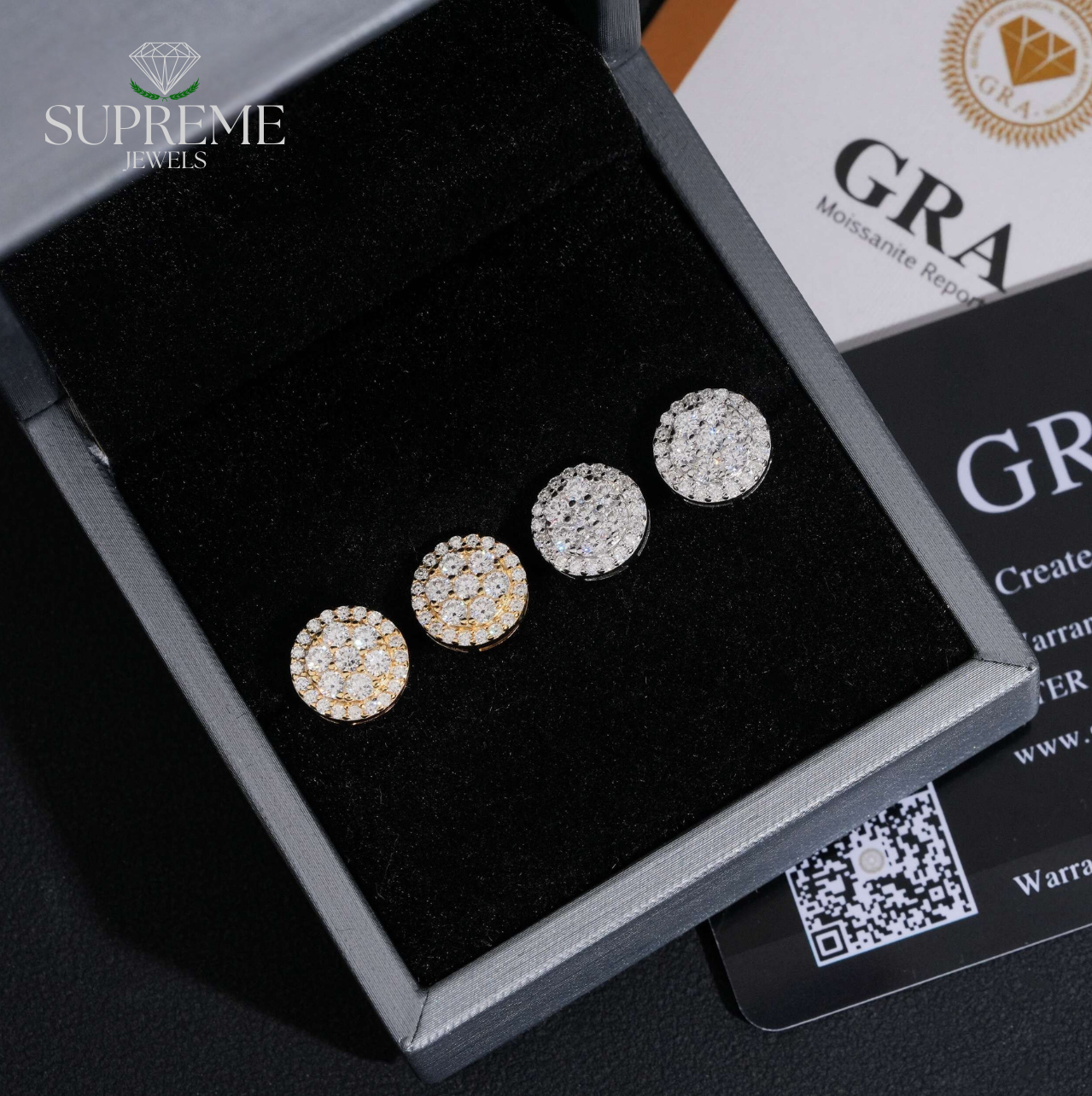 Full Pavé Round 10mm