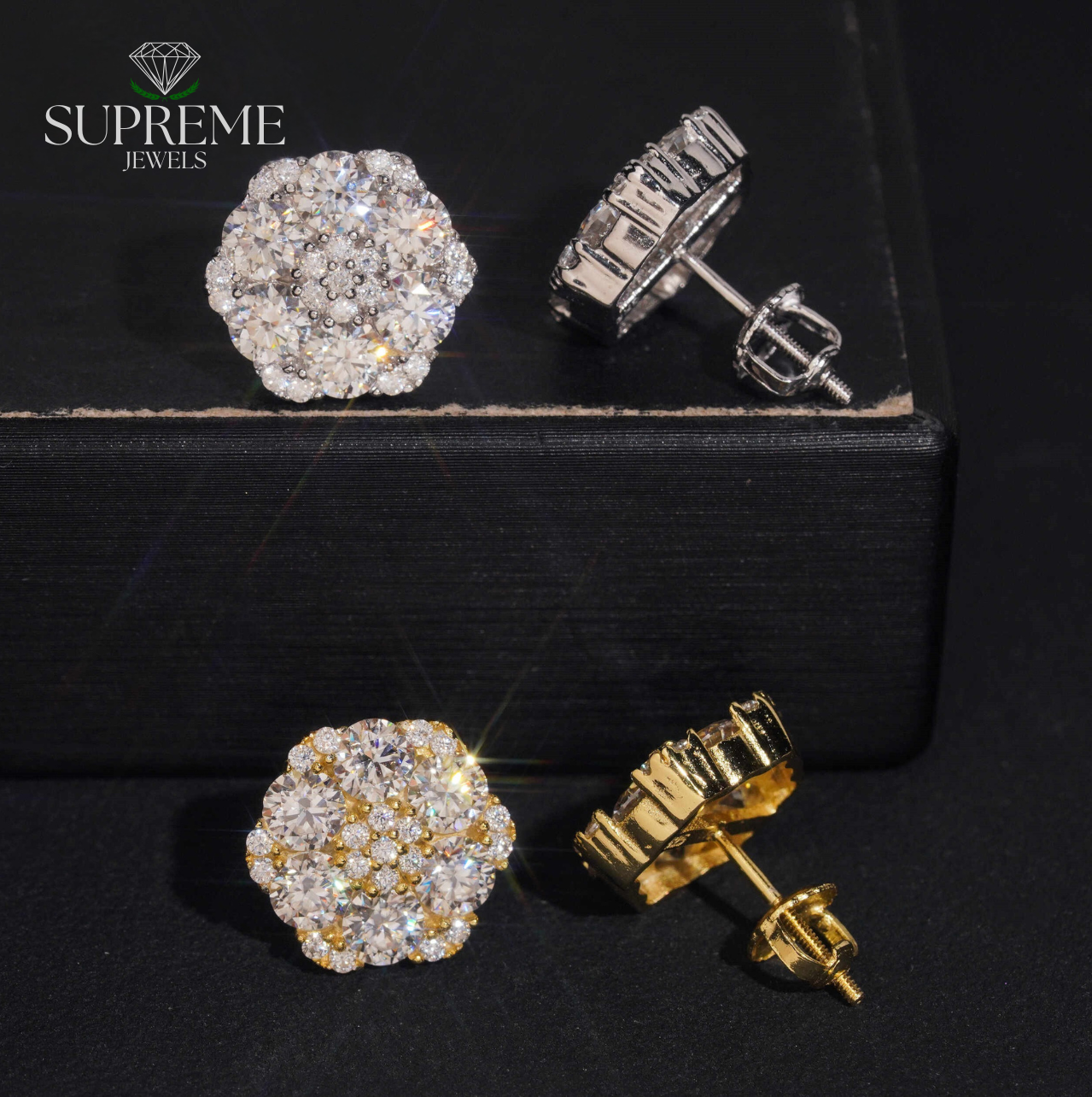Grand Royale Bloom Studs
