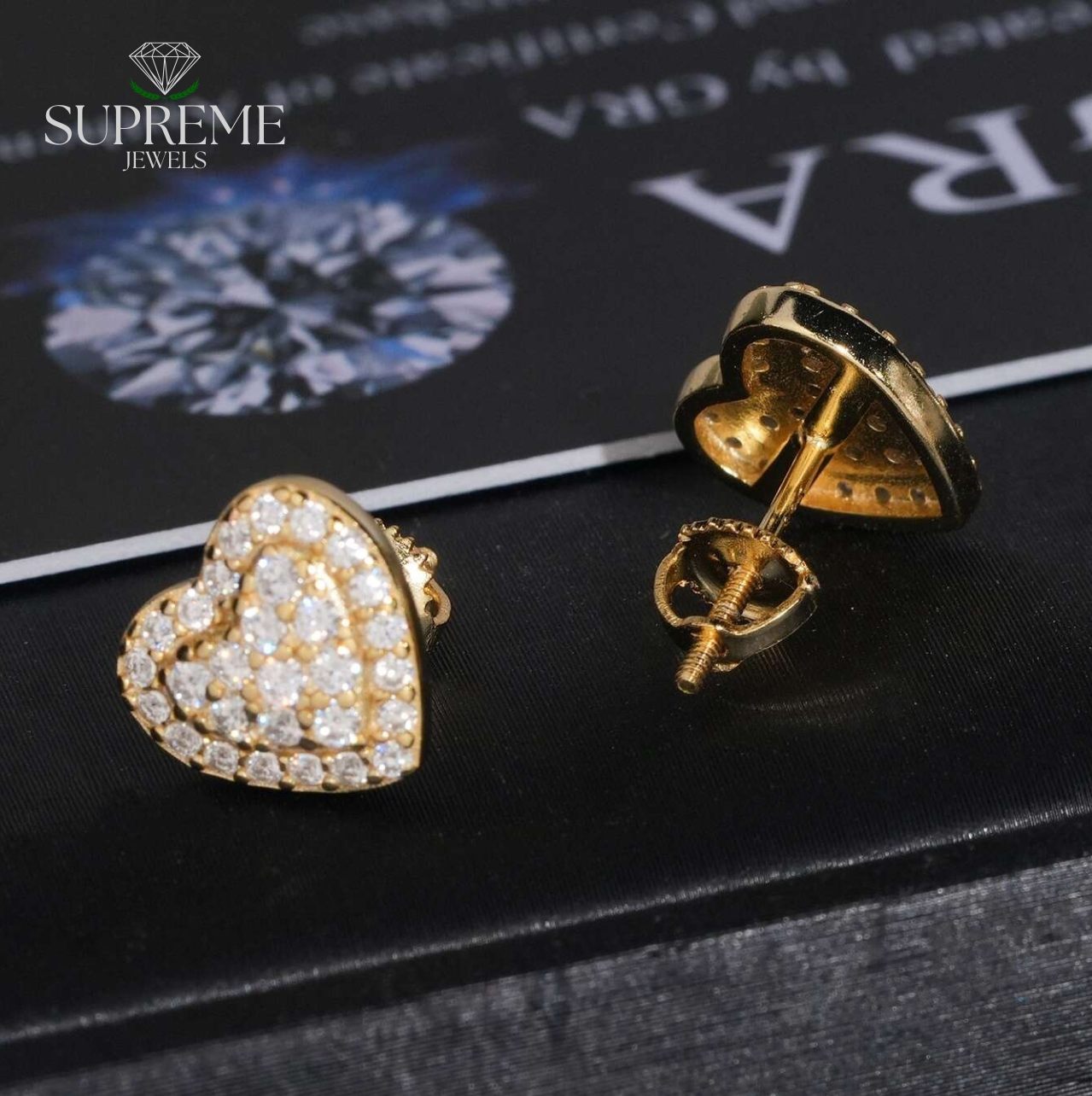 HeartGlow™ Heart Earrings