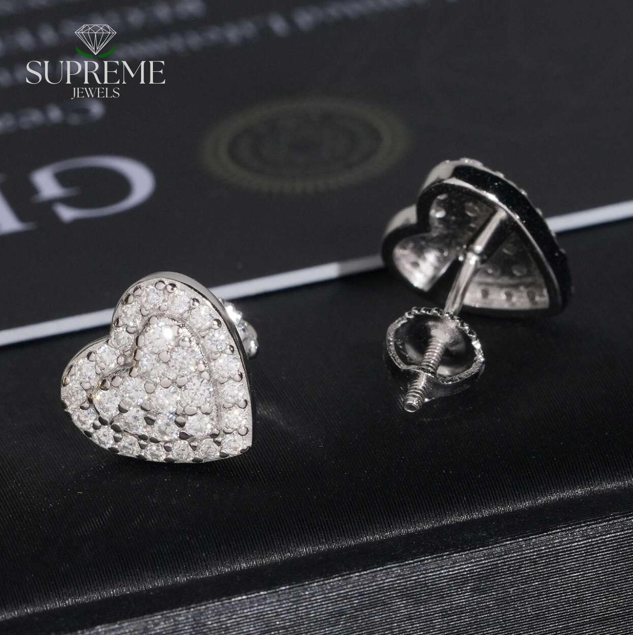 HeartGlow™ Heart Earrings