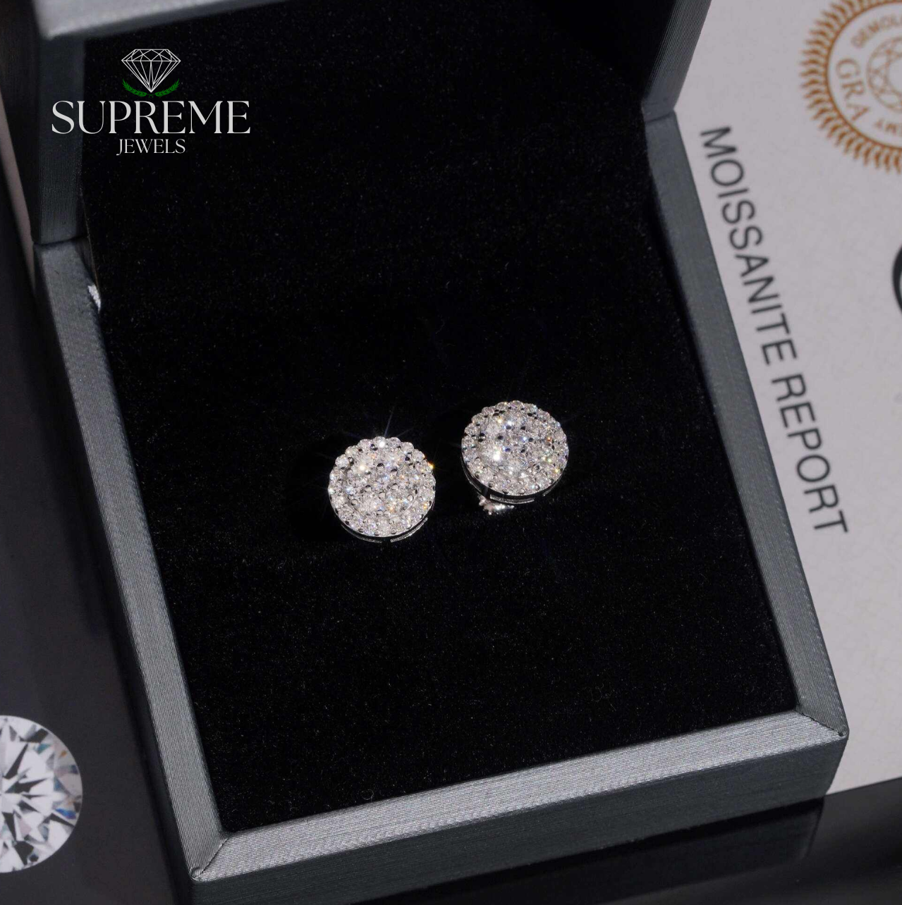 Full Pavé Round 10mm