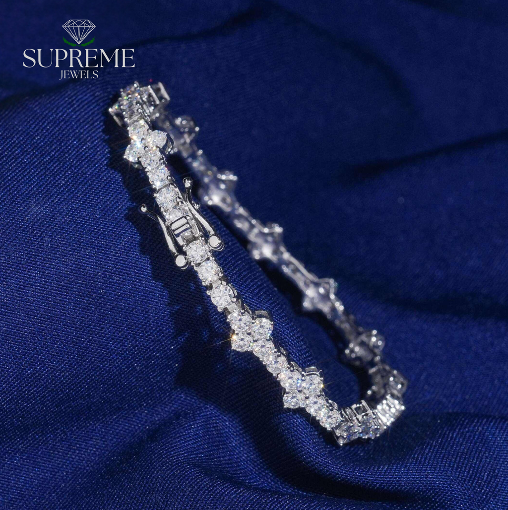 Imperium Cross™ 3MM Moissanite Tennis Bracelet