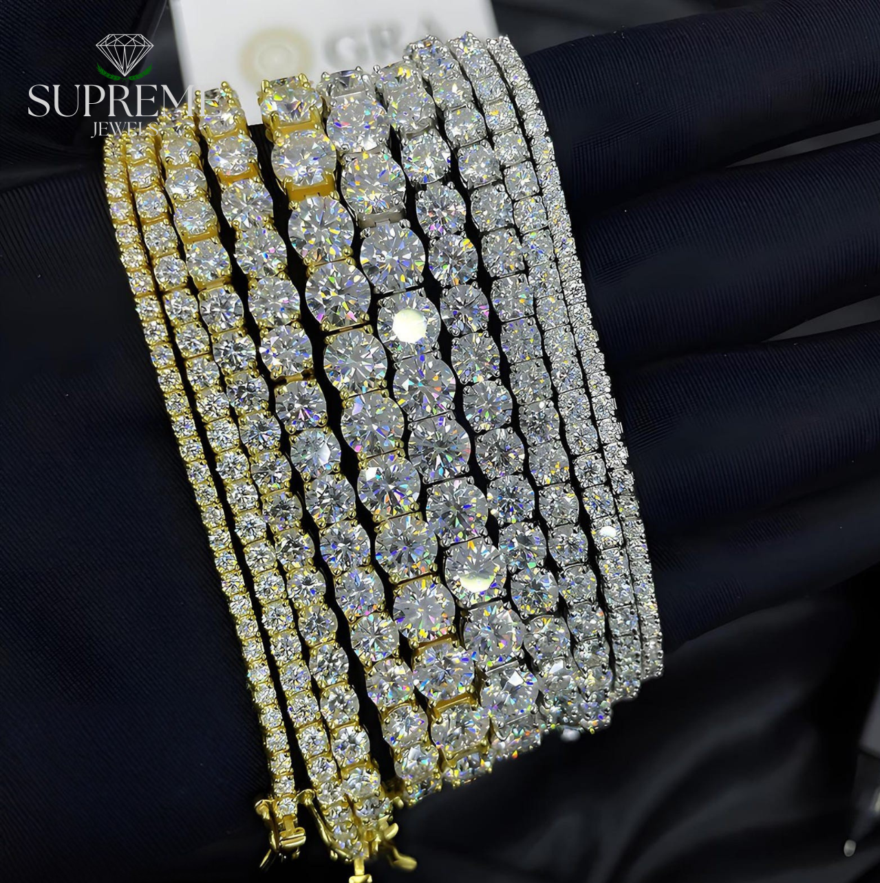 Tennis Chain Moissanite