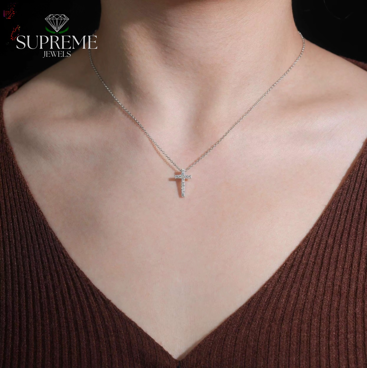 Divine Cross VVS Diamond Set