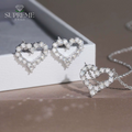 LuxeHeart™ Moissanite Set